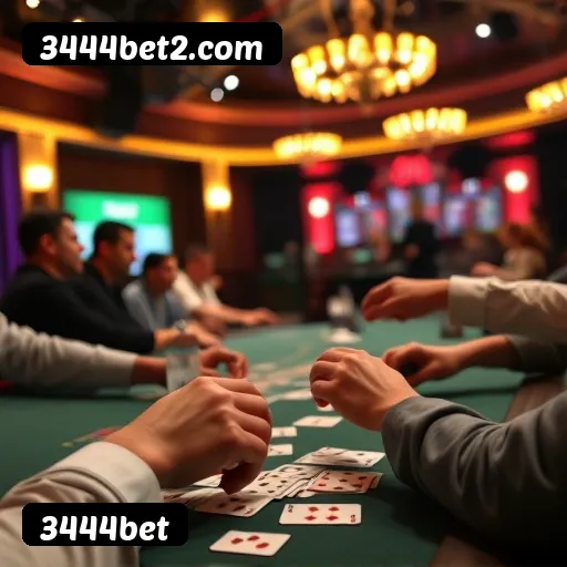Jogos de Mesa Premium 3444bet - Blackjack, Roleta, Baccarat